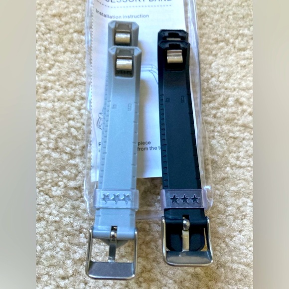 2 AIUNIT Fitbit Alta Replacement Bands and Chargers - Picture 3 of 7